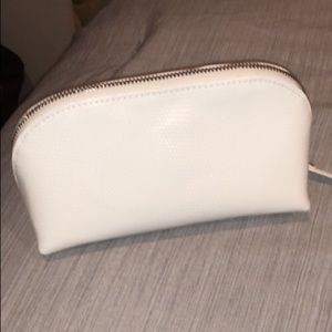 White Makeup Bag